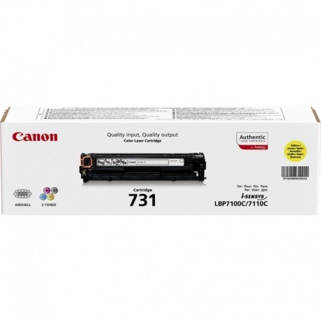 CANON LBP7100CN/7110CW MF8230CN TONER AMARILLO 731Y 1.500 PAGINAS