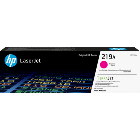 HP 219A MAGENTA ORIGINAL LASERJET TONER CARTRIDGE