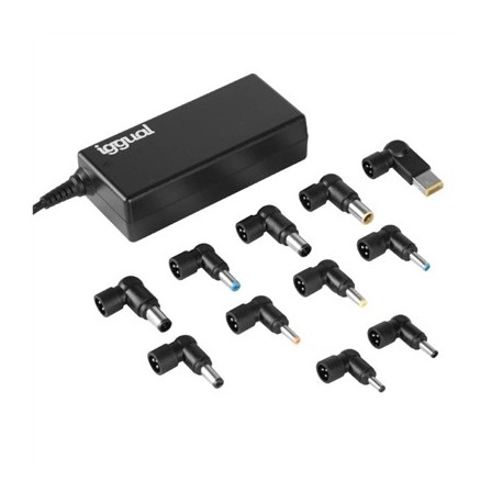 IGGUAL CARGADOR UNIVERSAL AUTOMATICO CUA-11T-65W