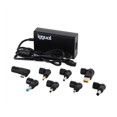 IGGUAL CARGADOR UNIVERSAL AUTOMATICO CUA-C-8T-65W