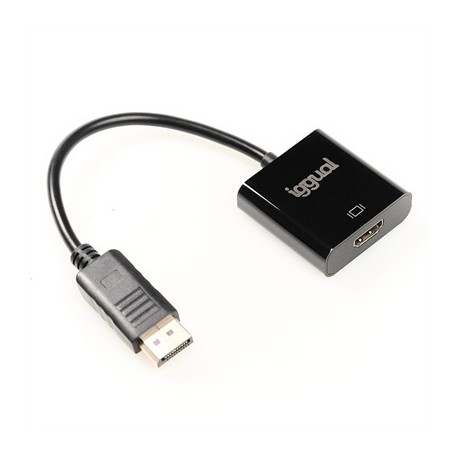 IGGUAL ADAPTADOR DISPLAYPORT (M) A HDMI (H)