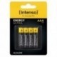 INTENSO PILA ALCALINA ENERGY ULTRA AAALR03 PACK-4