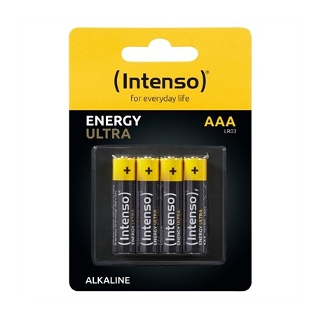 INTENSO PILA ALCALINA ENERGY ULTRA AAALR03 PACK-4