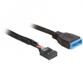 DELOCK CABLE USB 2.0 HEMBRA/ USB 3.0 MACHO