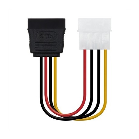 NANOCABLE CABLE SATA, MOLEX M-SATA/H, 16CM