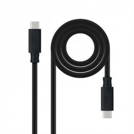 NANOCABLE CABLE USB 3.1GEN2 5A USB-C/M-M 1,5 M