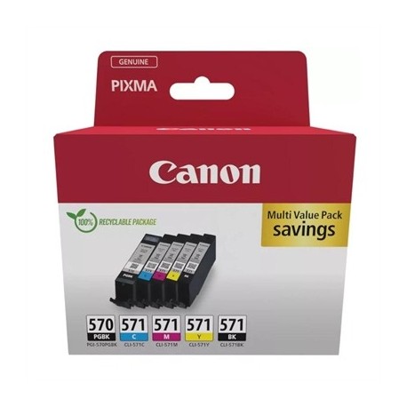 CANON CARTUCHO MULTIPACK PGI570/CLI571