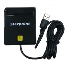 LECTOR TARJETA CHIP STP_SCRZW-1 USB NEGRO