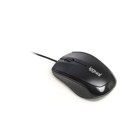 IGGUAL RATON OPTICO COM-BASIC-800DPI NEGRO