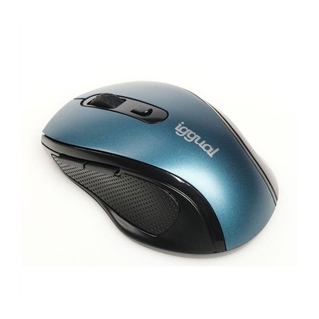 IGGUAL RATON INALAMBRICO ERGONOMIC-M-1600DPI AZUL