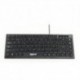 IGGUAL TECLADO USB COMPACTO TKL SLIM TKL-USB NEGRO