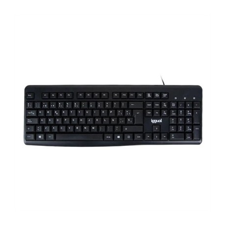 IGGUAL TECLADO ESTANDAR CK-BASIC2-105T NEGRO