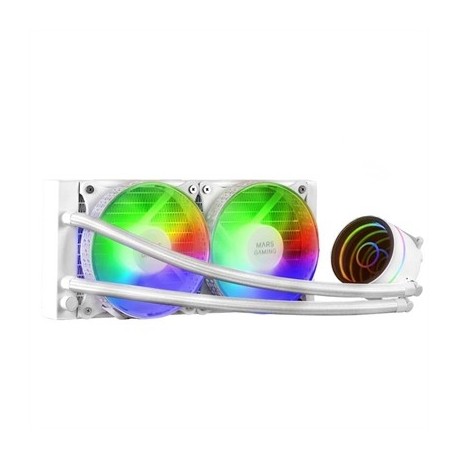 MARS GAMING REFRIGERACION MLONE240W FRGB FAN WHITE