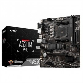 MSI PLACA BASE A520M PRO MATX AM4