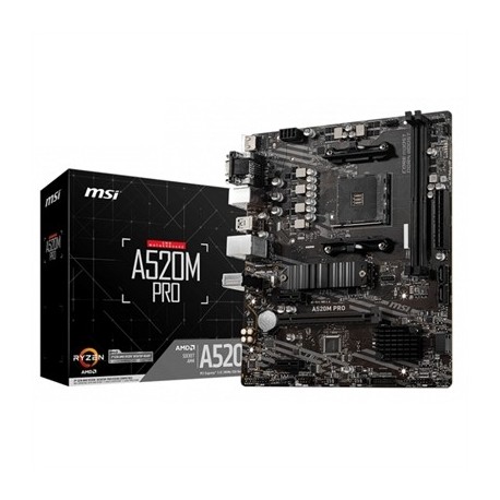 MSI PLACA BASE A520M PRO MATX AM4