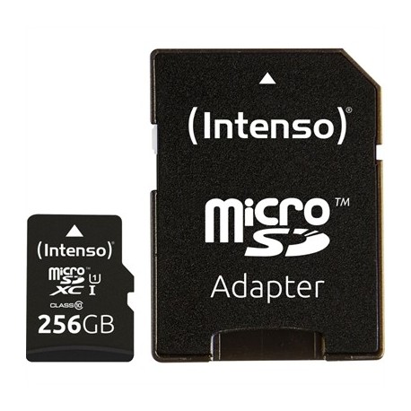 INTENSO 3423492 MICRO SD UHS-I PREMIUM 256G C/ADAP
