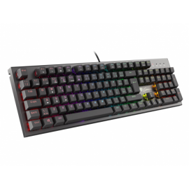 TECLADO GAMING GENESIS THOR 300 PT USB RETROILUMINADO MECANICO NEGRO