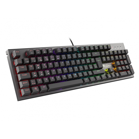 TECLADO GAMING GENESIS THOR 300 PT USB RETROILUMINADO MECANICO NEGRO