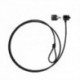 TOOQ CABLE DE SEGURIDAD CON LLAVE PORTATILES GRIS