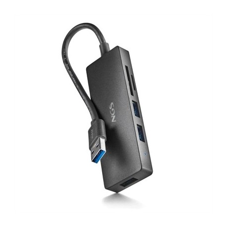 NGS HUB READER 3.0 CON LECTOR DE TARJETA