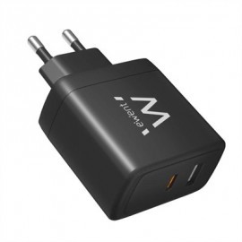 EWENT CARGADOR RAPIDO USB-A Y USB-C, GANFAST, 65W