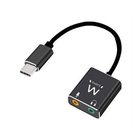EWENT CABLE ADAPTADOR DE AUDIO USB TIPO C/ JACK