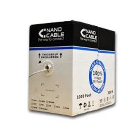 NANOCABLE BOBINA CABLE RJ45 CAT6 FTP 305 M COBRE