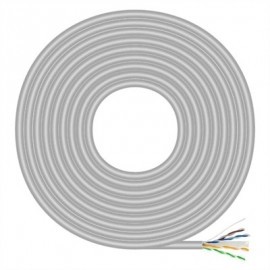 AISENS CABLE RJ45 CAT.6 UTP RIGIDO 305M NEGRO