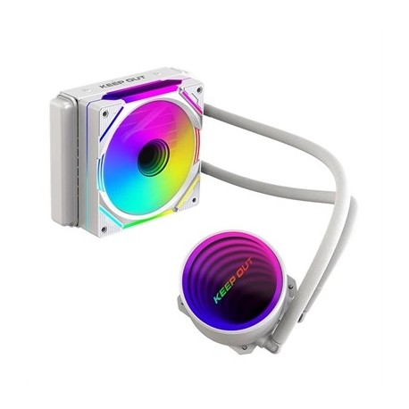 KEEP OUT REFRIGERACION LIQUIDA XWC-120 WHITE 120MM