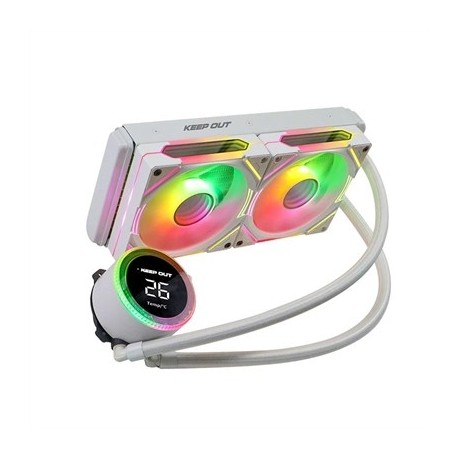 KEEP OUT REFRIGER LIQUIDA XWC-240W PRO 240MM WHITE