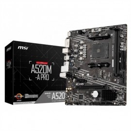 PLACA BASE MSI A520M-A PRO AM4 MATX 2XDDR4