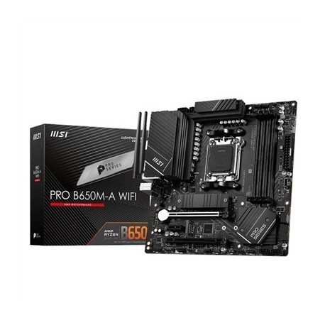 MSI PLACA BASE PRO B650M-A WIFI MATX AM5