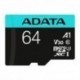 ADATA MICROSDXC/SDHC UHS-I U3 64GB C/ADAPT