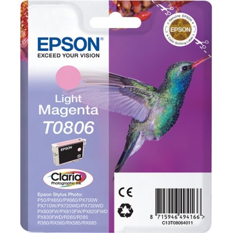 EPSON STYLUS PHOTO R-265/360/RX-560/585/685 CARTUCHO MAGENTA CLARO