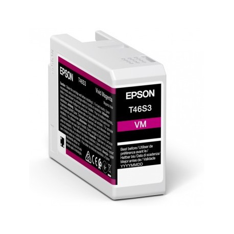 EPSON  SINGLEPACK VIVID MAGENTA T46S3 ULTRACHROME PRO 10 INK 25ML SC-P700