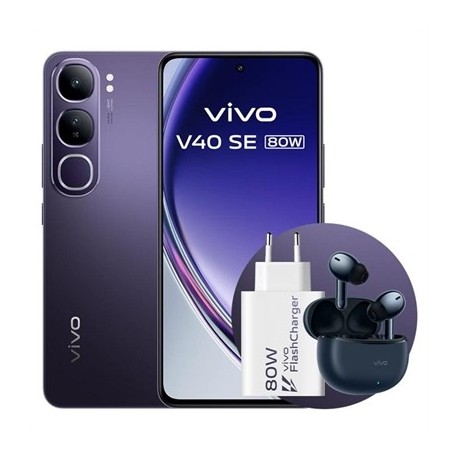 VIVO V40 SE 80W 6.67" 8GB(+8) 256GB BLACK BUNDLE