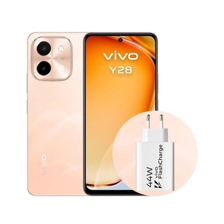 VIVO Y28 6.68" 4GB(+4) 128GB ORANGE + CARGADOR 44W