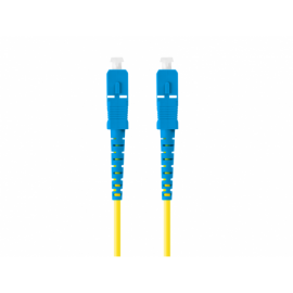 CABLE DE FIBRAOPTICA LANBERG 2M MONO SC/UPC-SC/UPC SIMPLEX G657A1 LSZH AMARILL