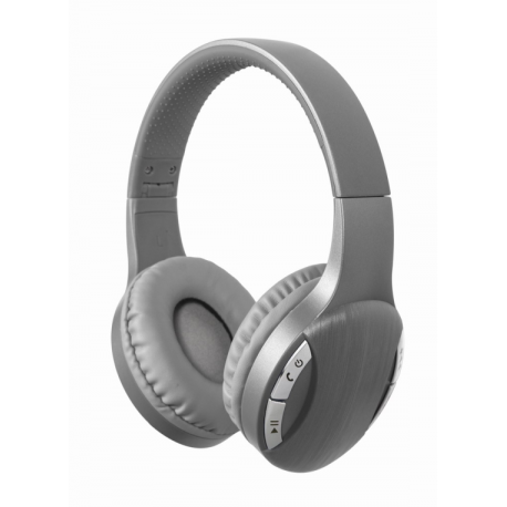AURICULARES GEMBIRD BTHS-01-SV PLATA MICROFONO BT
