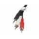 CABLE ESTEREO LANBERG JACK 3.5MM/2X RCA MACHO 2M