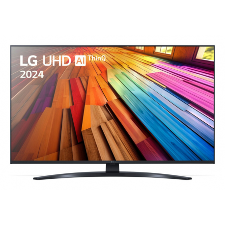 TV LG 43UT81006LA 43" LED UHD 4K SMART TV WIFI NEGRO USB 2.0 LAN HDMI X3  NEGRO