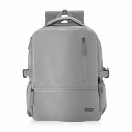 MOCHILA AISENS DEPORTIVA REPELENTE AL AGUA 15,6" GRIS