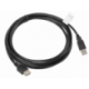 CABLE ALARGADOR LANBERG USB 2.0 MACHO HEMBRA 3M NEGRO