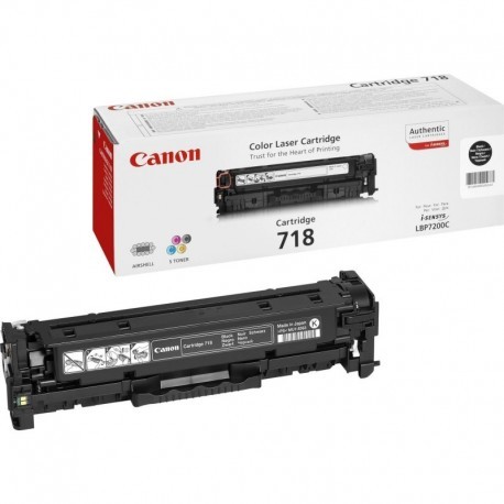 CANON TONER LASER NEGRO LBP-7200/MF8580CDW 718BK 3.400 PAG.