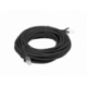 CABLE RED LANBERG LATIGUILLO CAT.6 UTP 5M NEGRO FLUKE  PASSED