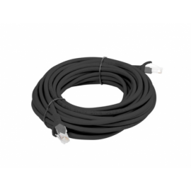 CABLE RED LANBERG LATIGUILLO CAT.6 UTP 5M NEGRO FLUKE  PASSED