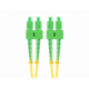 CABLE DE FIBRAOPTICA LANBERG 2M MONO SC/APC-SC/APC DUPLEX G657A1 LSZH AMARILL
