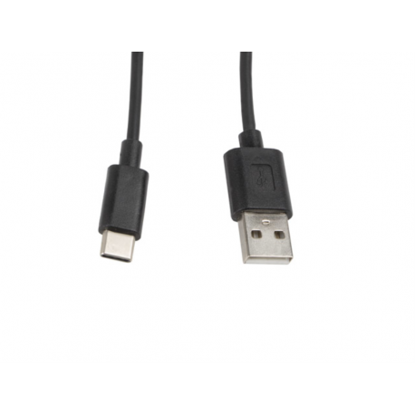 CABLE USB LANBERG 2.0 MACHO/USB C MACHO 1M NEGRO