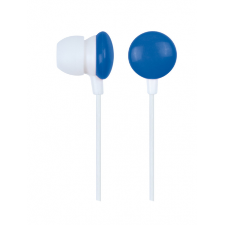 AURICULARES GEMBIRD MHP-EP-001-B AZUL ALAMBRICO JACK 3.5MM