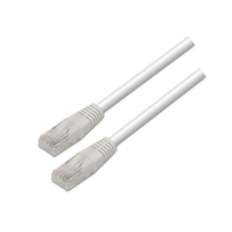 CABLE RED AISENS LATIGUILLO RJ45 CAT.6 UTP AWG24 BLANCO 1.0M
